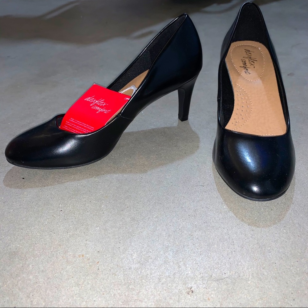 Deflex Comfort Black Heels